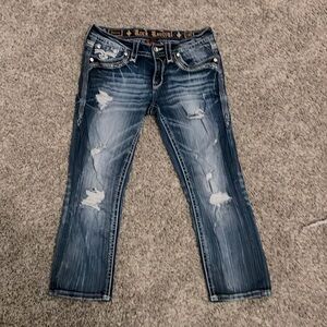 Rock Revival Women’s Crop jeans. Size 28